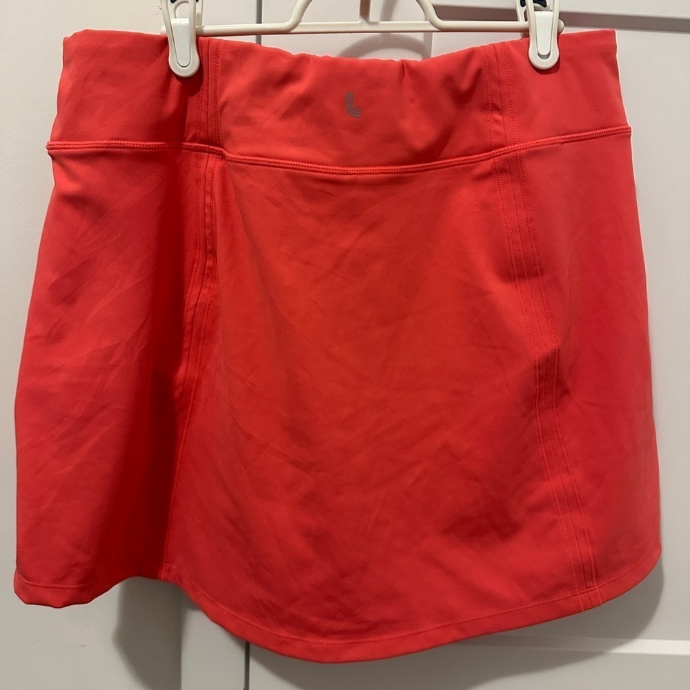 Lole Pull On Active Skort in Coral Size Large Women’s - Picture 7 of 12
